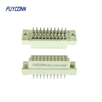 ขั้วต่อ Eurocard หญิง 3 แถว 3 * 10pin 20pin 30pin Solderless Pin Euro 41612 Connector
