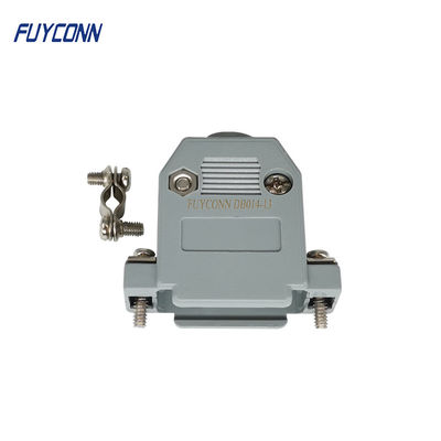 Backshell พลาสติกด้านบน D SUB ฝาครอบกันฝุ่นสำหรับขั้วต่อ D-SUB 15 พิน