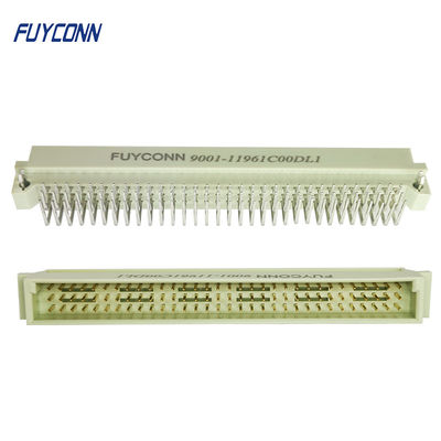 96pin DIN 41612 Connector 3 แถวเสียบ 96P มุมขวา PCB ชาย Eurocard Connector