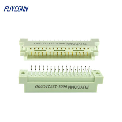 PCB Eurocard Connector 3 แถว 32P แนวตั้งชาย DIN41612 Connector