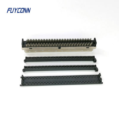 สายไฟขั้วต่อ SCSI MDR ขั้วต่อ Mini D Ribbon 100 พินตัวเชื่อมต่อสายเคเบิล SCSI IDC ตัวผู้