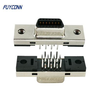 ขั้วต่อ SCSI 14 ขาขั้วต่อเซอร์โว PCB ตรงพร้อมขั้วต่อแนวตั้ง