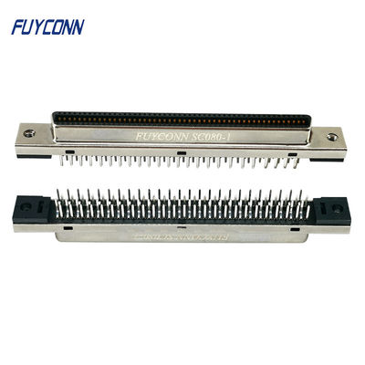 ตัวเชื่อมต่อ 100P SCSI ตัวเชื่อมต่อ PCB MDR ตัวเมียแนวตั้ง