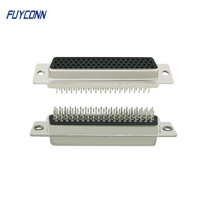 ตัวเชื่อมต่อ D-SUB ความหนาแน่นสูงสำหรับตัวเมีย 78 พิน PCB แบบตรง