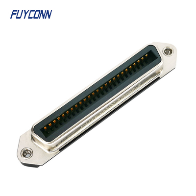 PCB 64 50 Pin Solderless Centronics Connector พร้อม Press Pin Contact