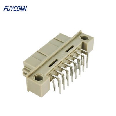 ชายพล็อก Eurocard 16Pin 2 แถว DIN 41612 เครื่องเชื่อม 90 องศา R / A PCB