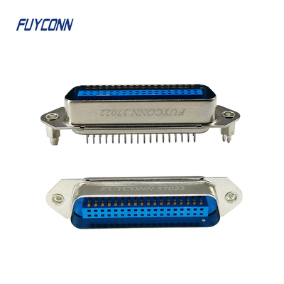 PCB บัดกรีตรงประเภท DIP ตัวเชื่อมต่อ Centronic ตัวผู้ 14 24 36 50 Pin