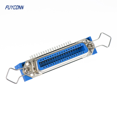 PCB มุมขวาตัวเมีย 50P 36P 24P 14P ตัวเชื่อมต่อ Centronics